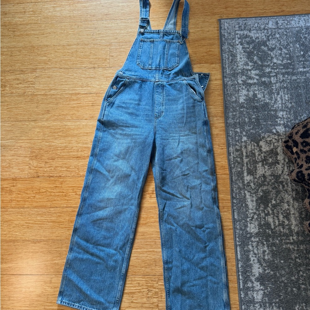 Reformation Blue Jumpsuit with Classic Denim Look